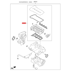 Прокладки на головку циліндрів комплект верхня 20920-2BG00 Mobis