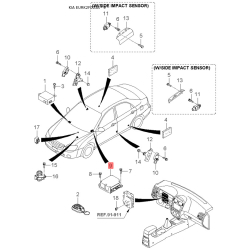 Возвратная вилка, система сцепления 41431-39000 Mobis