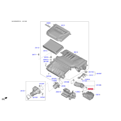 Хомут впускної системи 14711-70006B Mobis