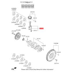 Шатун 23510-04040 Mobis