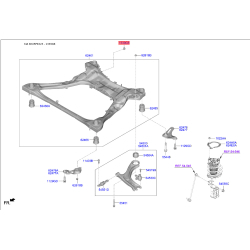 Гайка КПП 13396-10007K Mobis