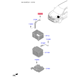 Гайка, выпускной коллектор 13270-08007B Mobis