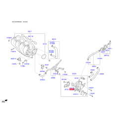 Прокладка дроссельной заслонки 35156-25000 Mobis