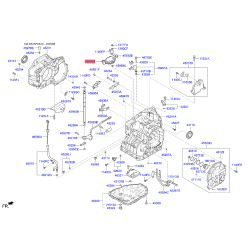 Датчик селектора АКПП 42700-23500 Mobis