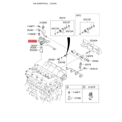 Насос высокого давления 35320-2G720 Mobis