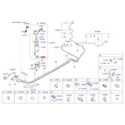 Датчик давления, топливный бак 31921-4D200 Mobis