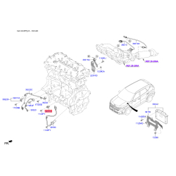 Датчик положения распределительного вала 39350-03040 Mobis