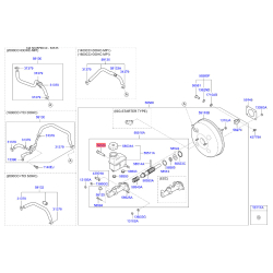 Кришка, бачок гальмівної рідини 58535-1G000 Mobis