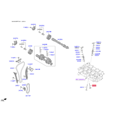 Клапан впускний 22211-03000 Mobis
