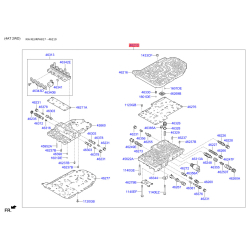 Блок клапанів АКПП 46210-23020 Mobis