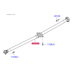 Карданний вал, головна передача 49300-C5000 Mobis