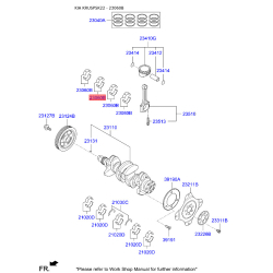 Вкладиші шатунні 23060-2B042 Mobis