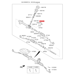 Пробка упора регулировки рулевого механизма 56532-3X000 Mobis