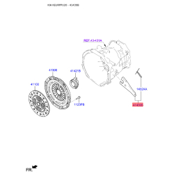 Поворотна вилка, система зчеплення 41413-4A000 Mobis