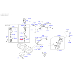 Уплотняющее кольцо вала, топливный насос высокого давления 31114-38000 Mobis