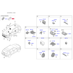 Датчик дощу 96010-C1000 Mobis