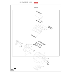 Комплект прокладок двигателя 20910-2FH00 Mobis