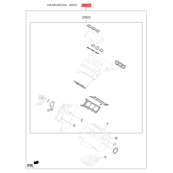 Комплект прокладок двигателя 20910-2FH03 Mobis