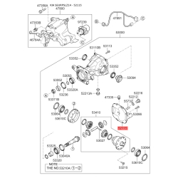 Кожух диференціала заднього моста 53075-3B200 Mobis