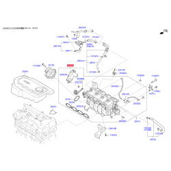 Колектор впускний 28310-2F900 Mobis