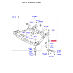 Сайлентблок балки 62485-3K200 Mobis