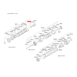 Ламели, автоматическая коробка передач 45453-37000 Mobis