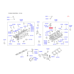 Направляющая втулка клапана 22114-23913 Mobis