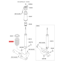 Пружина ходовой части 55350-2Y821 Mobis