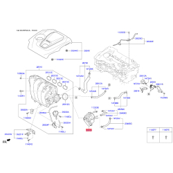 Дросельна заслінка 35100-25410 Mobis