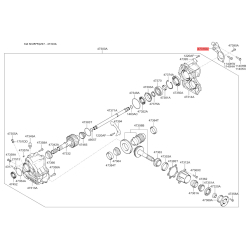 Кронштейн КПП 47316-39110 Mobis