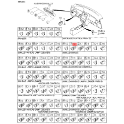 Шумоизоляция (виброизоляция) пола кузова правая 84189-38000 Mobis