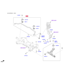 Стабілізатор у зборі чи голий 54810-C2300 Mobis
