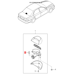 Катализатор правый 28510-37341 Mobis