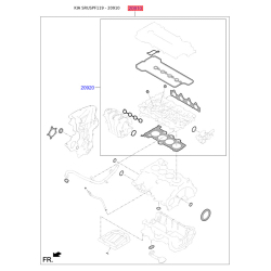 Комплект прокладок двигуна 20910-2FH01 Mobis