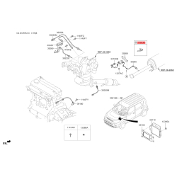 Хомут системы охлаждения 17993-10000 Mobis