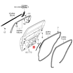 Шайба рычага переднего 10255-13263 Mobis