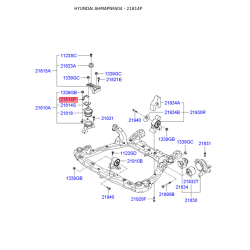 Кронштейн, подвеска двигателя 21814-3K860 Mobis