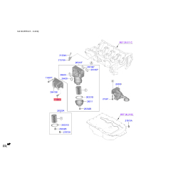 Болт карданного вала 11403-06166K Mobis