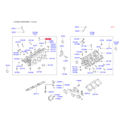 Направляющая втулка клапана 22114-23901 Mobis