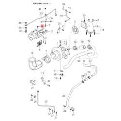 Болт системы выпуска 11204-12403 Mobis
