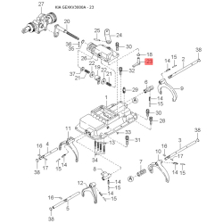 Крепление тормозной трубки 14894-05189 Mobis