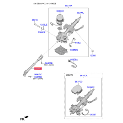 Вал промежуточный карданный рулевой колонки 56400-F2000 Mobis