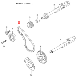 Важіль перемикання передач 43730-2D100 Mobis