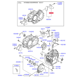 Кронштейн АКПП задний 45217-39900 Mobis