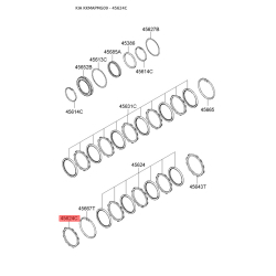 Ламели, автоматическая коробка передач 45628-3A200 Mobis