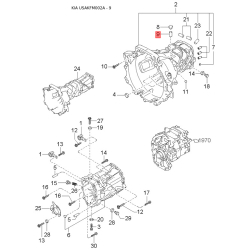Подшипник игольчатый КПП 0K011-17234A Mobis