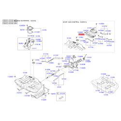 Кронштейн, паливопровід 31425-3K200 Mobis