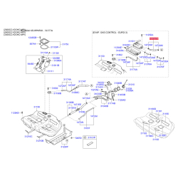 Топливопровод 31377-3K100 Mobis