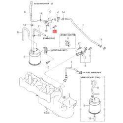 Поршень 0K3Y0-11SA0 Mobis