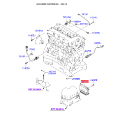 Блок керування, впорскування палива 39110-3C727 Mobis